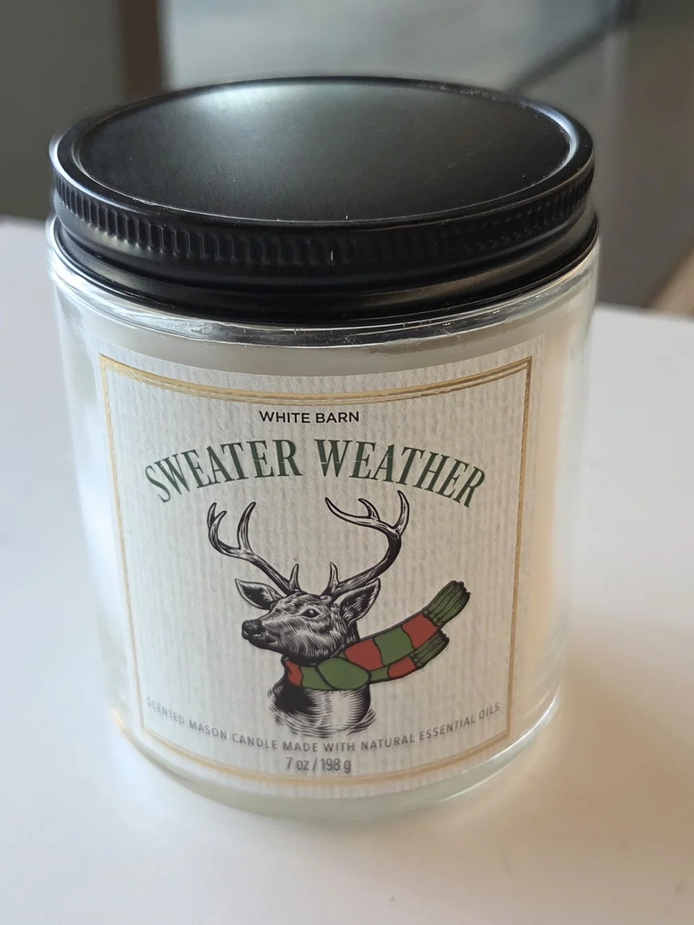 White Barn Sweater Weather Scented Candle